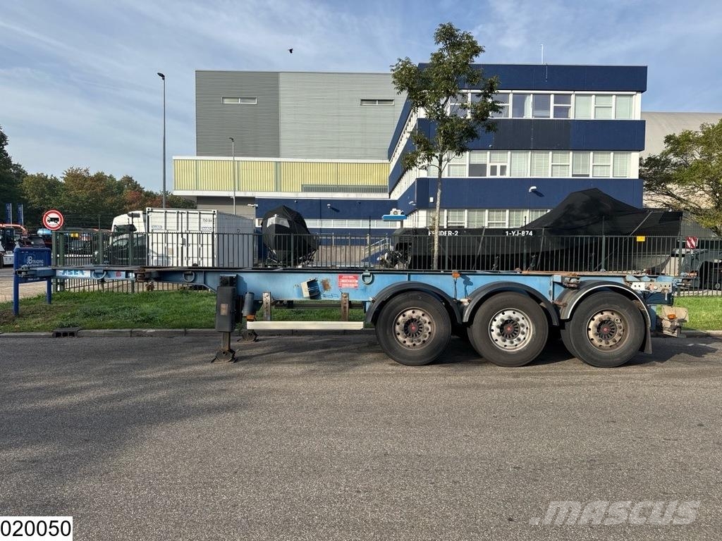 Asca Container ADR, 20 - 30 ft Konteinerveo poolhaagised