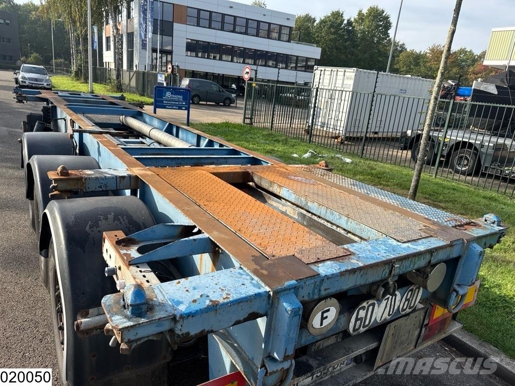 Asca Container ADR, 20 - 30 ft Konteinerveo poolhaagised
