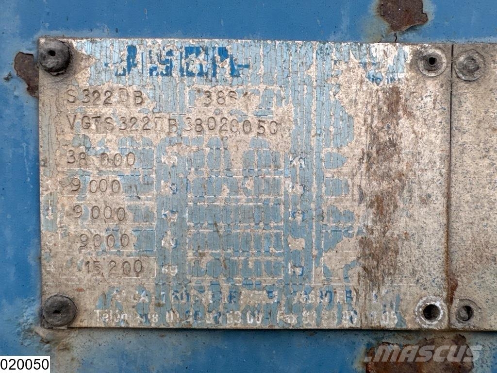 Asca Container ADR, 20 - 30 ft Konteinerveo poolhaagised