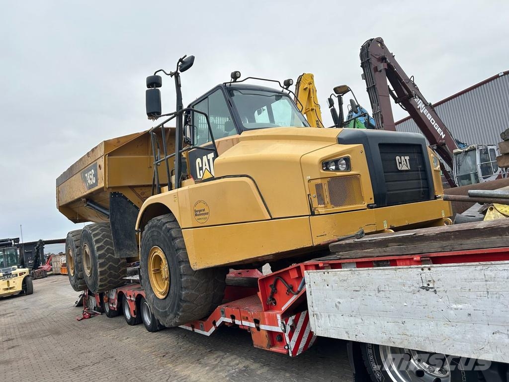 CAT 745 C Artikulētie pašizgāzēji