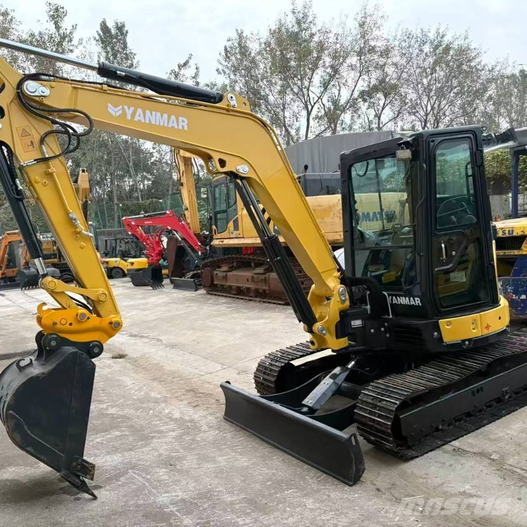 Yanmar Vio 55 حفارات صغيرة أقل من 7 طن (حفارات صغيرة)