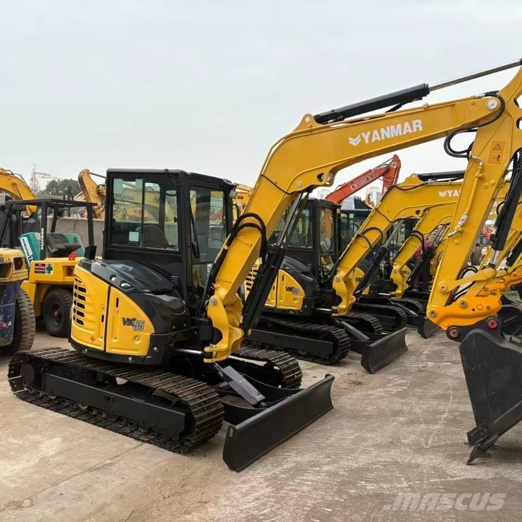 Yanmar Vio 55 حفارات صغيرة أقل من 7 طن (حفارات صغيرة)