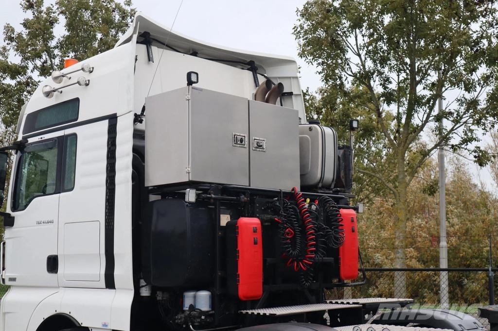 MAN TGX 41.640 | 8X4 | 150 TON! | RETARDER | HYDR | BI Sadulveokid