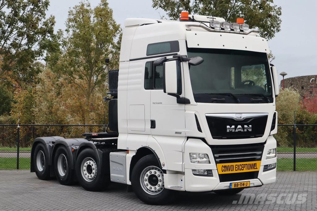 MAN TGX 41.640 | 8X4 | 150 TON! | RETARDER | HYDR | BI Sadulveokid