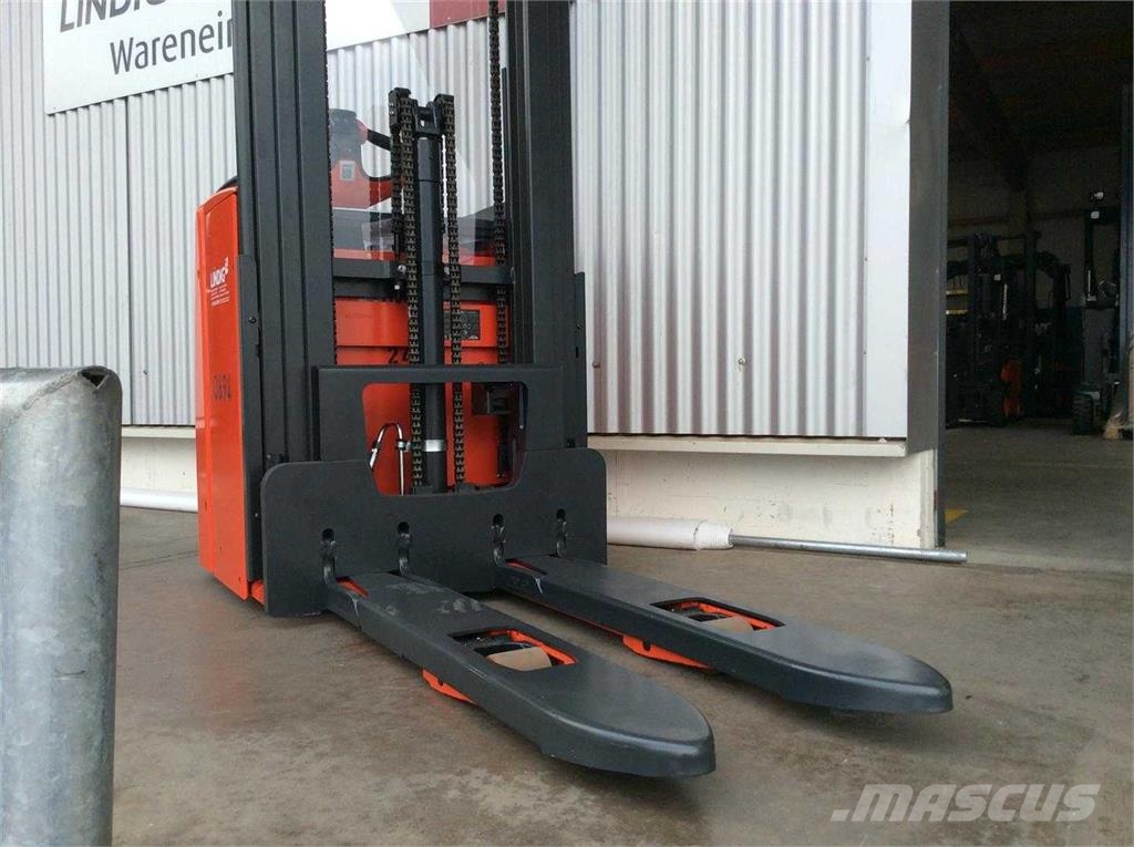 Linde L16I Παλετοφόρα πεζού χειριστή με ιστό