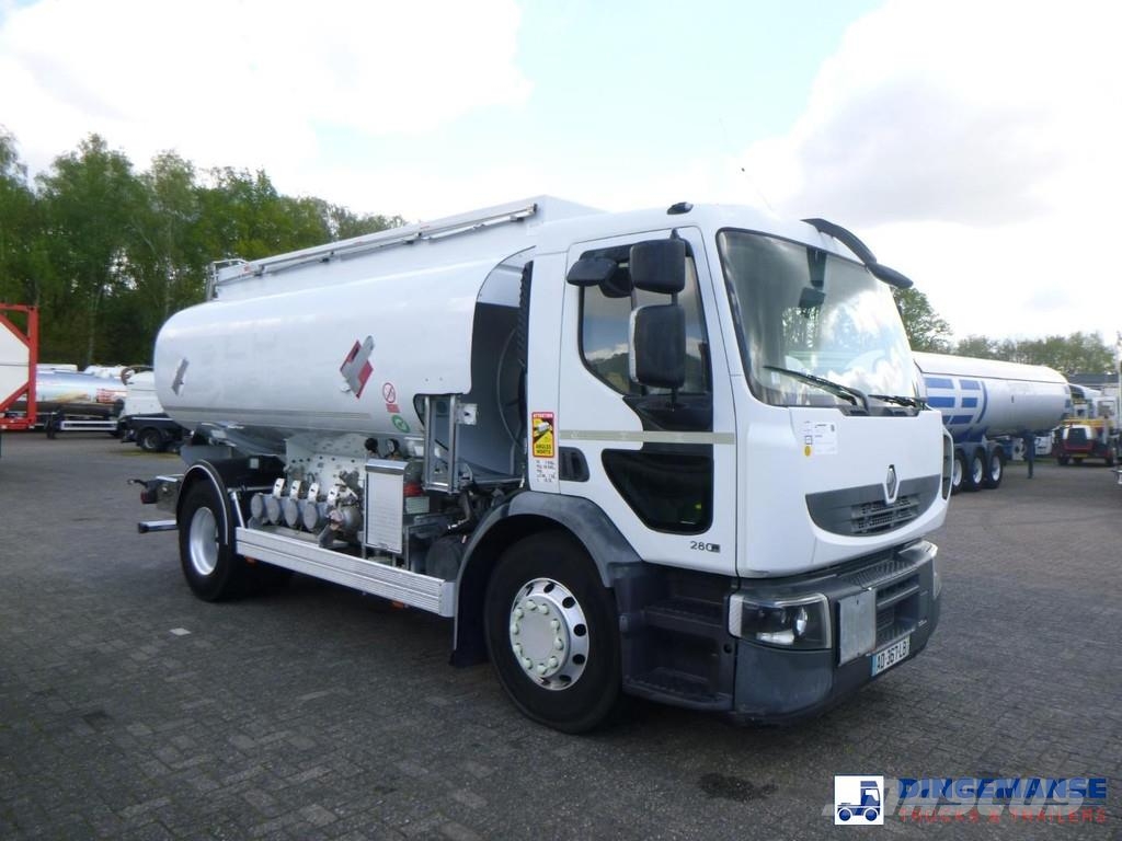 Renault Premium 280 dxi 4x2 fuel tank 13.6 m3 / 4 comp 탱커 트럭