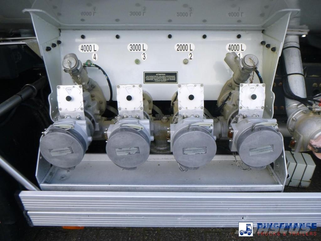 Renault Premium 280 dxi 4x2 fuel tank 13.6 m3 / 4 comp 탱커 트럭