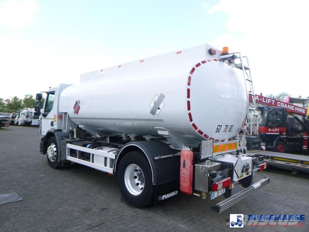 Renault Premium 280 dxi 4x2 fuel tank 13.6 m3 / 4 comp 탱커 트럭