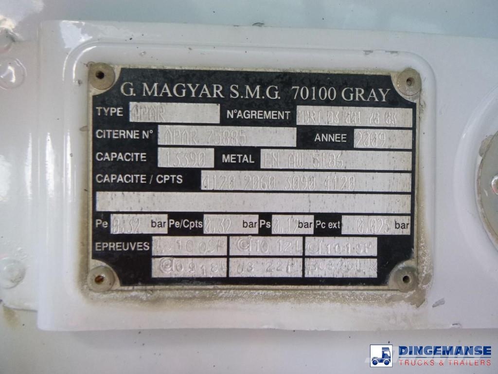 Renault Premium 280 dxi 4x2 fuel tank 13.6 m3 / 4 comp 탱커 트럭
