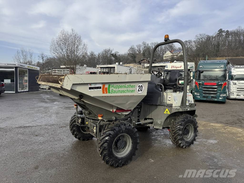 Ausa D 350 AHG Allraddumper 701 h Original 건설현장 덤프트럭