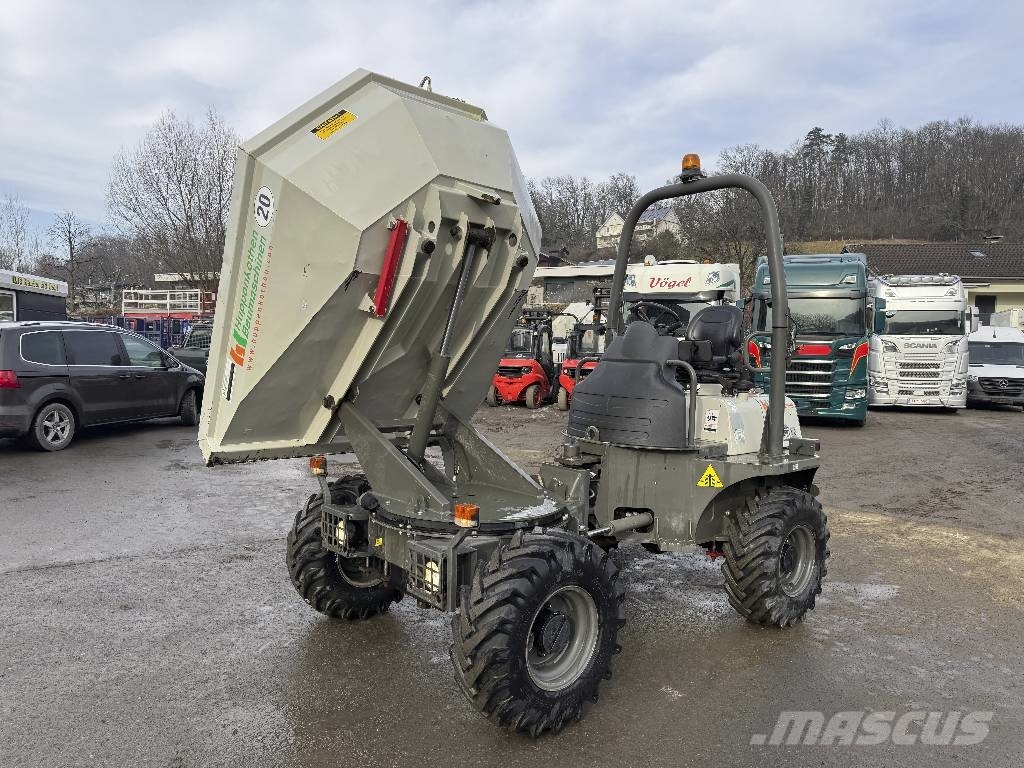 Ausa D 350 AHG Allraddumper 701 h Original 건설현장 덤프트럭