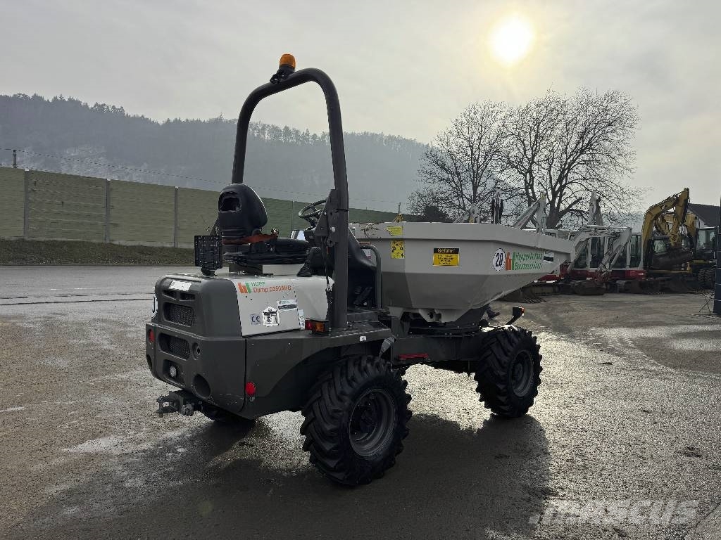 Ausa D 350 AHG Allraddumper 701 h Original 건설현장 덤프트럭