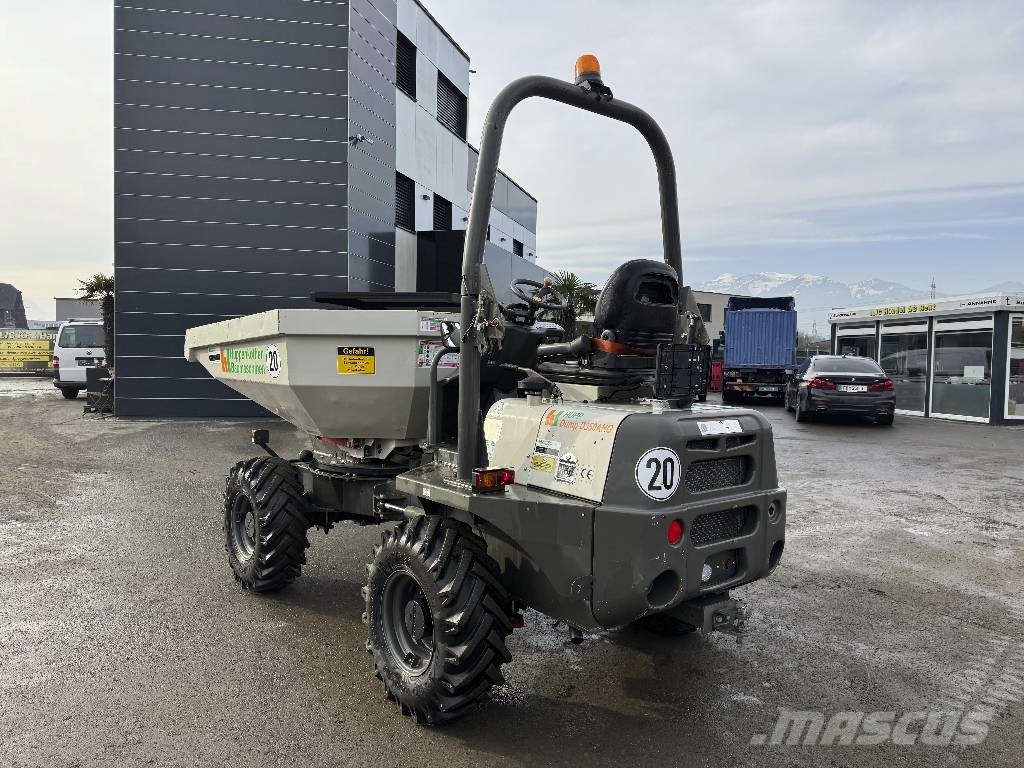 Ausa D 350 AHG Allraddumper 701 h Original 건설현장 덤프트럭