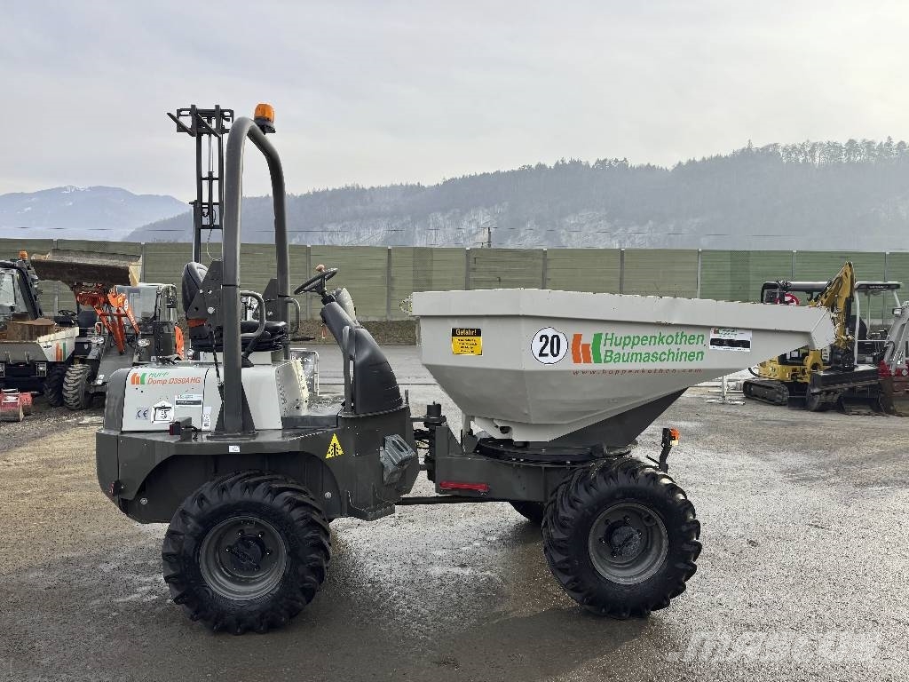 Ausa D 350 AHG Allraddumper 701 h Original 건설현장 덤프트럭
