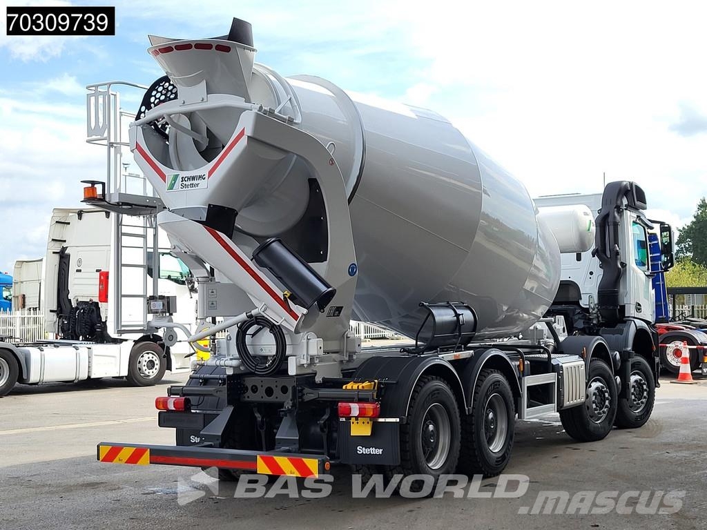 Mercedes-Benz Arocs 4142 8X4 NEW German Registration! 12m3 Stett ミキサー車