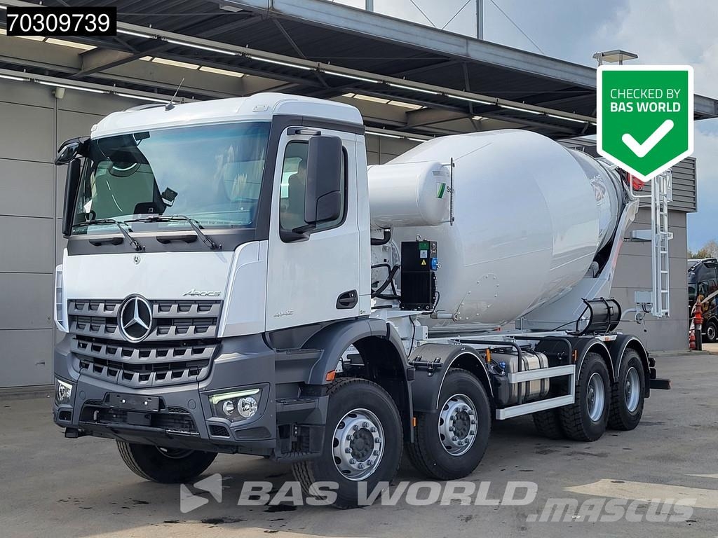 Mercedes-Benz Arocs 4142 8X4 NEW German Registration! 12m3 Stett ミキサー車