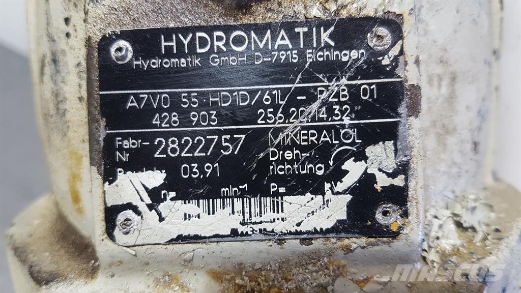 Hydromatik A7VO55HD1D/61L - Load sensing pump 液压