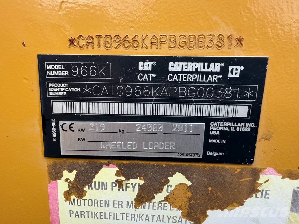 CAT 966 K Incarcator pe pneuri