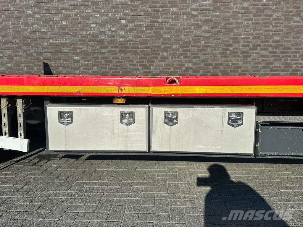 Langfeld LPA 18 TL 6300 2 ASSER UITSCHUIFBAAR ACHTERZIJDE Επίπεδες/πλευρικώς ανοιγόμενες ρυμούλκες