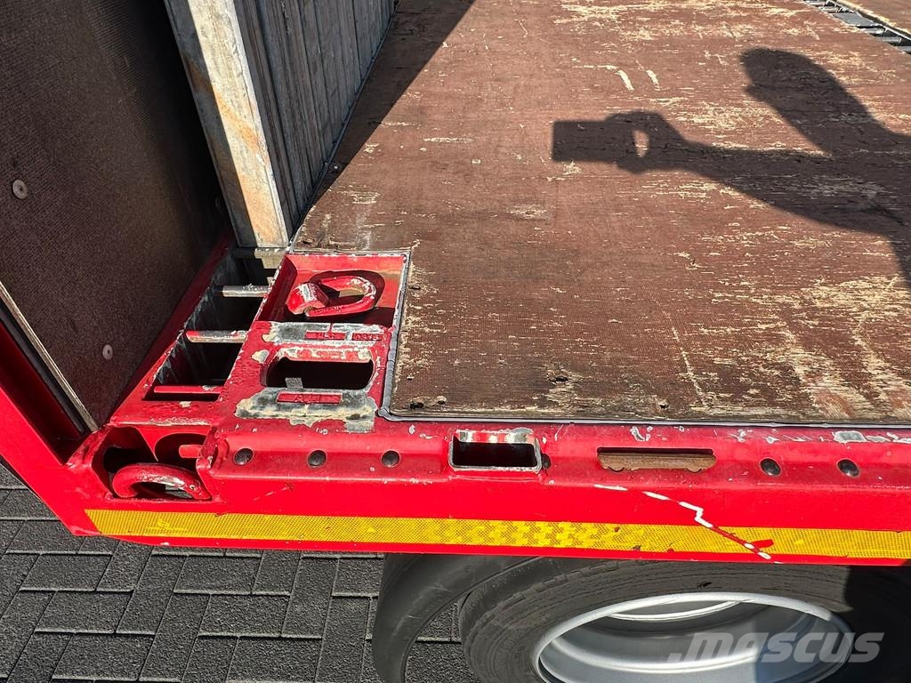 Langfeld LPA 18 TL 6300 2 ASSER UITSCHUIFBAAR ACHTERZIJDE Επίπεδες/πλευρικώς ανοιγόμενες ρυμούλκες