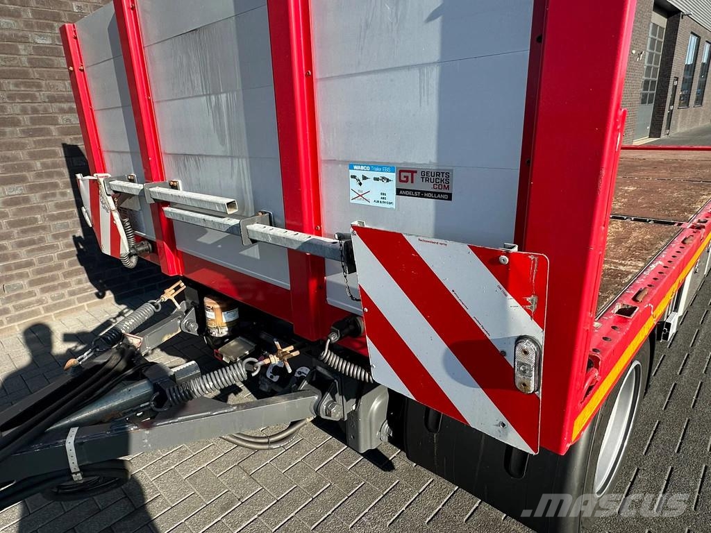 Langfeld LPA 18 TL 6300 2 ASSER UITSCHUIFBAAR ACHTERZIJDE Επίπεδες/πλευρικώς ανοιγόμενες ρυμούλκες