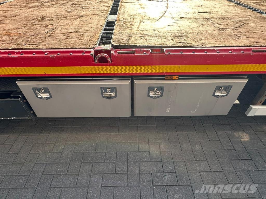 Langfeld LPA 18 TL 6300 2 ASSER UITSCHUIFBAAR ACHTERZIJDE Επίπεδες/πλευρικώς ανοιγόμενες ρυμούλκες