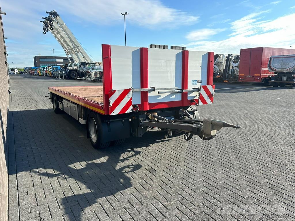 Langfeld LPA 18 TL 6300 2 ASSER UITSCHUIFBAAR ACHTERZIJDE Επίπεδες/πλευρικώς ανοιγόμενες ρυμούλκες