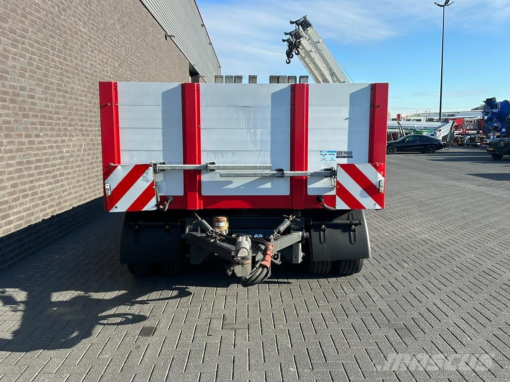 Langfeld LPA 18 TL 6300 2 ASSER UITSCHUIFBAAR ACHTERZIJDE Επίπεδες/πλευρικώς ανοιγόμενες ρυμούλκες