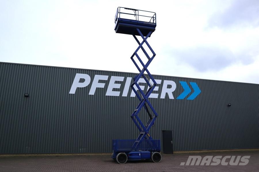 JLG 3369LE Electric, 12m Working Height, 450kg Capacit Saksilavat
