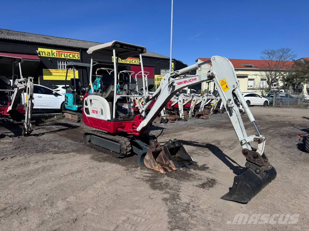 Takeuchi TB 216 Mini excavators < 7t