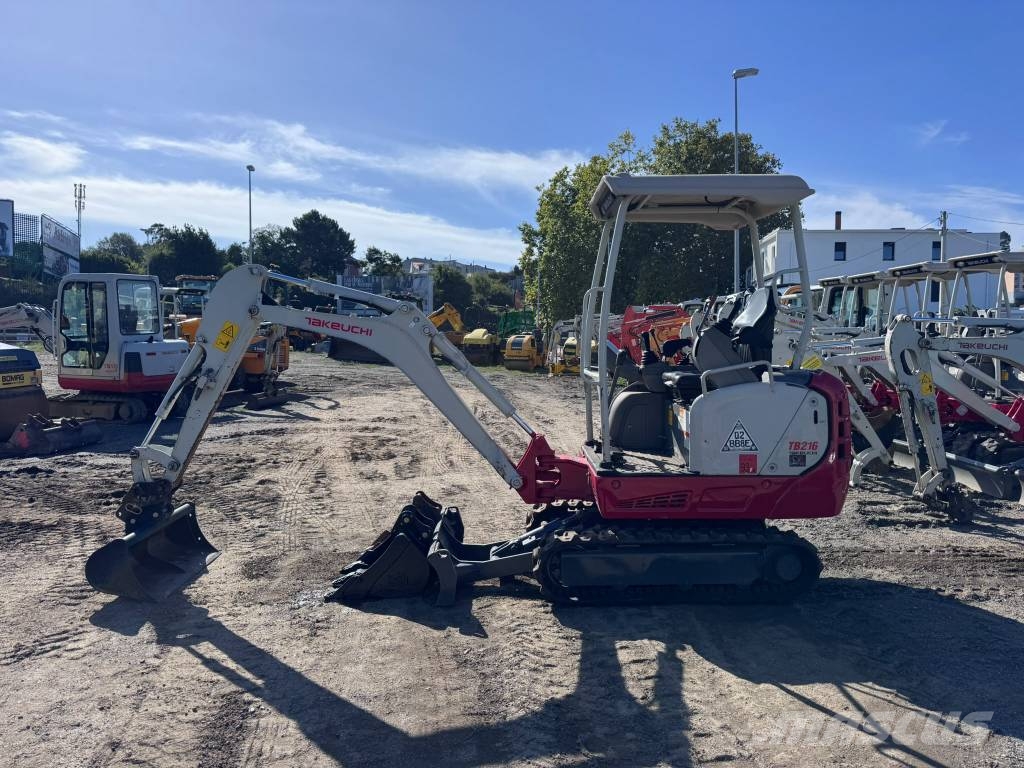 Takeuchi TB 216 Mini excavators < 7t