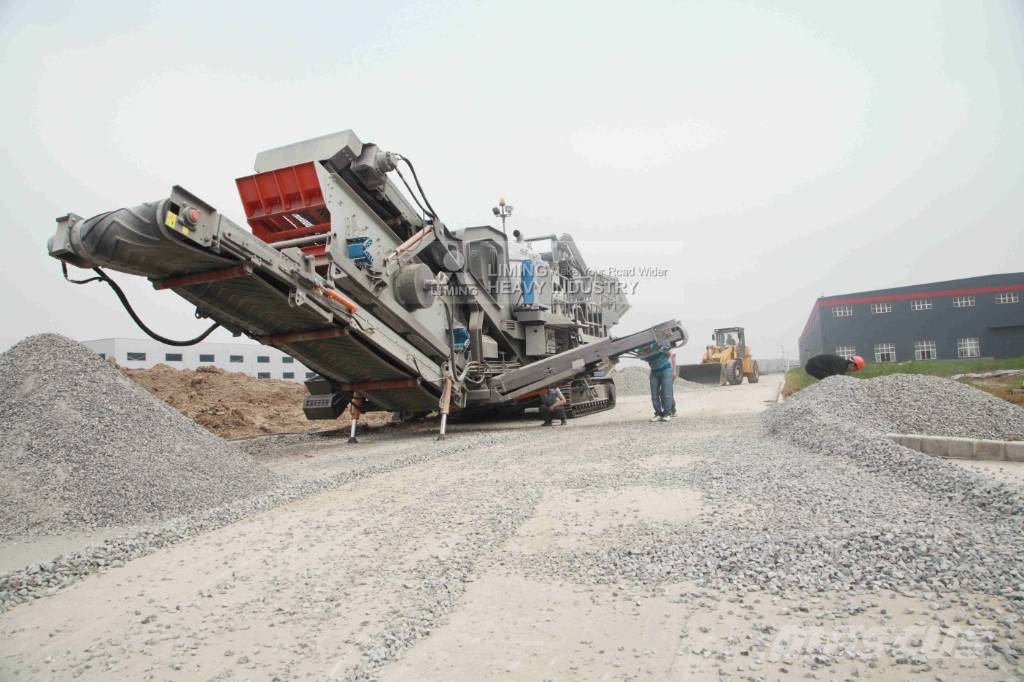 Liming Y3S2160 Mobile hydraulic Cone Crusher with Screen Mobile Brecher