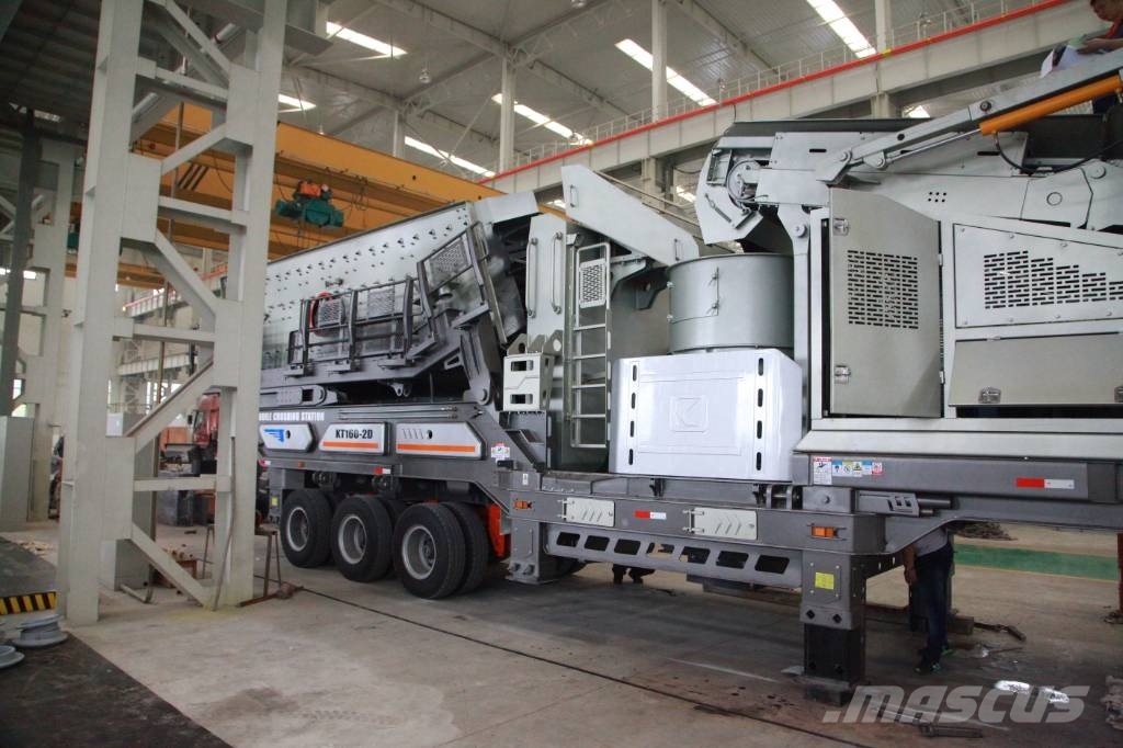Liming Y3S2160 Mobile hydraulic Cone Crusher with Screen Mobile Brecher