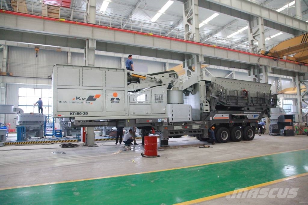 Liming Y3S2160 Mobile hydraulic Cone Crusher with Screen Mobile Brecher