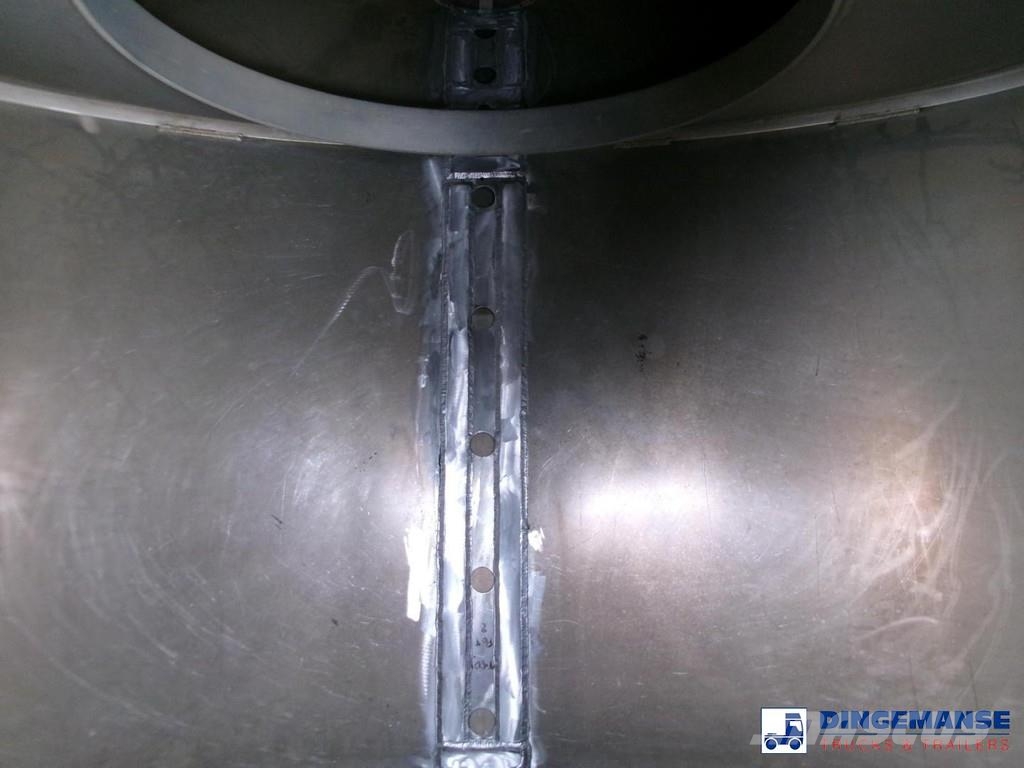 Lakeland Fuel tank alu 43 m3 / 6 comp Semi remorque citerne