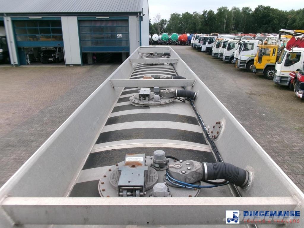 Lakeland Fuel tank alu 43 m3 / 6 comp Semi remorque citerne