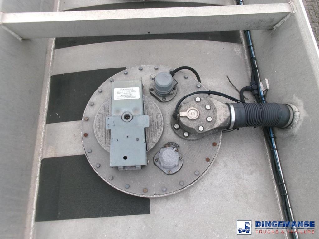 Lakeland Fuel tank alu 43 m3 / 6 comp Semi remorque citerne
