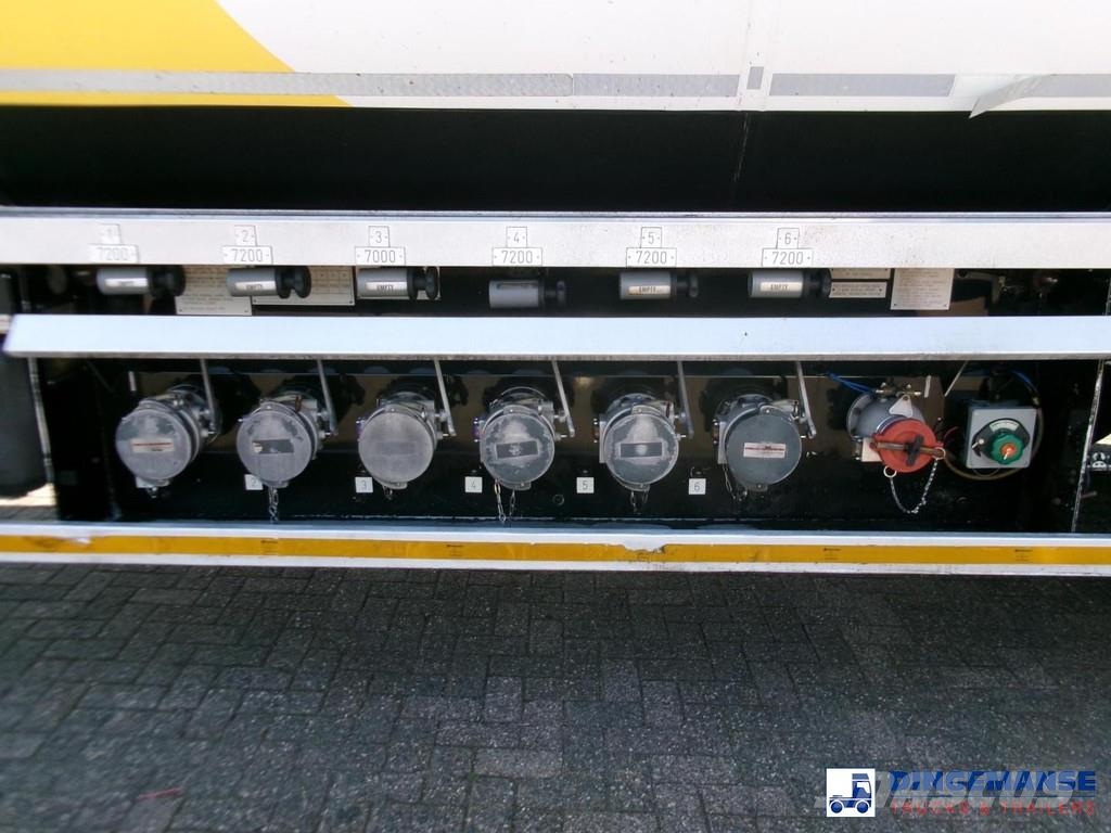 Lakeland Fuel tank alu 43 m3 / 6 comp Semi remorque citerne