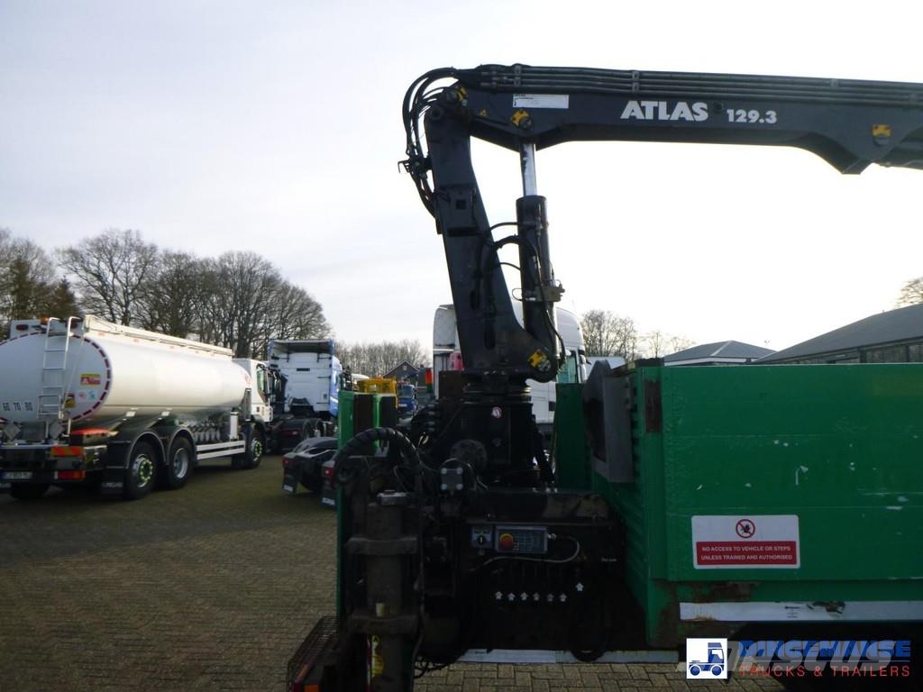 Iveco Stralis 310 6x2 Euro 6 RHD + Atlas 129.3 crane Kranen voor alle terreinen