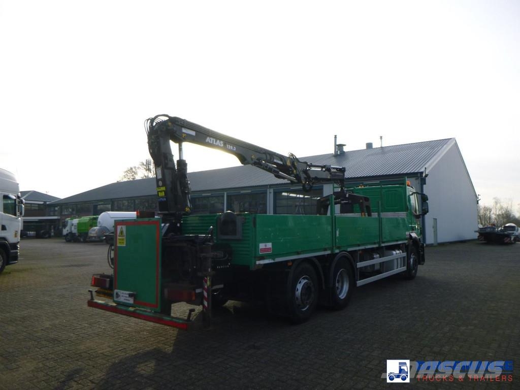 Iveco Stralis 310 6x2 Euro 6 RHD + Atlas 129.3 crane Kranen voor alle terreinen