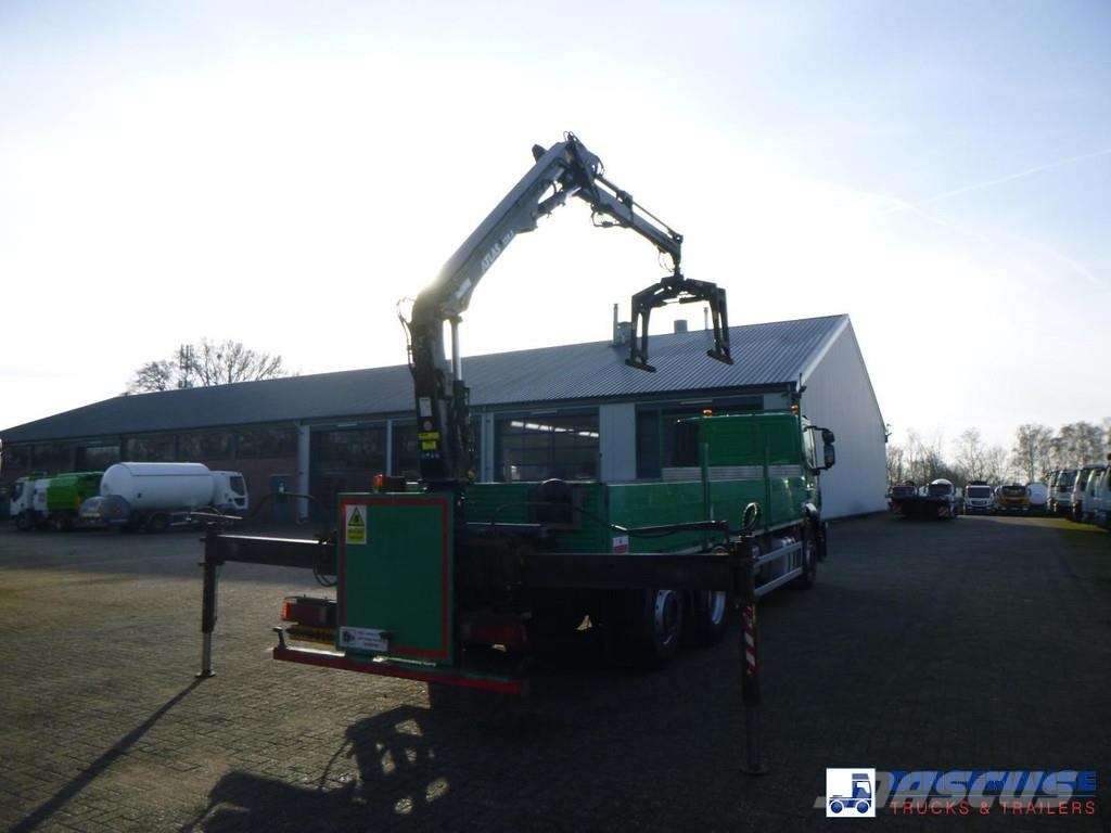 Iveco Stralis 310 6x2 Euro 6 RHD + Atlas 129.3 crane Kranen voor alle terreinen