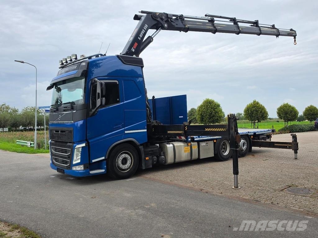 Volvo FH540 6x2!! CRANE TRUCK/HIAB 55tm! TOP! Kranen voor alle terreinen
