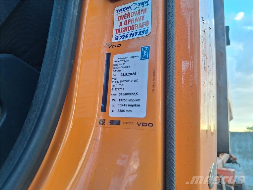 Renault KERAX 370.34 DCI 6X6 + KOBIT SYKO-7H + KORBA Kamioni-šasije