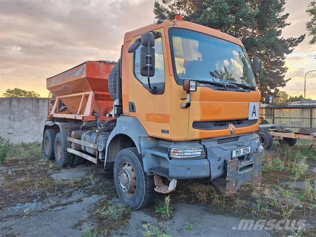 Renault KERAX 370.34 DCI 6X6 + KOBIT SYKO-7H + KORBA Kamioni-šasije
