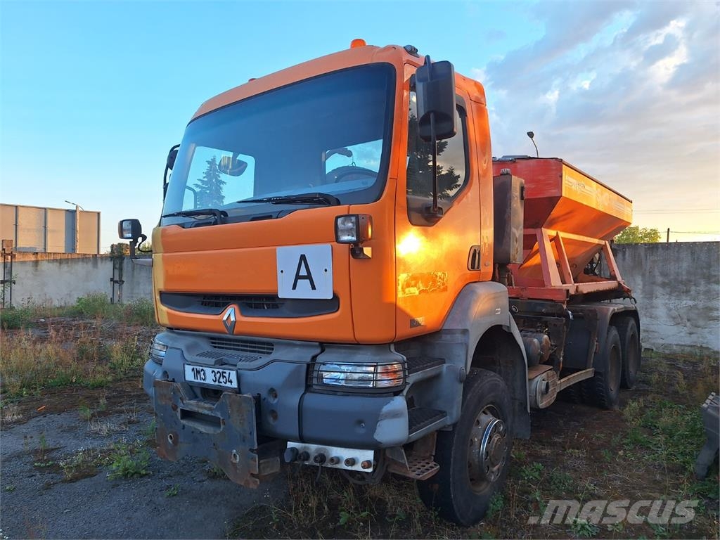 Renault KERAX 370.34 DCI 6X6 + KOBIT SYKO-7H + KORBA Kamioni-šasije
