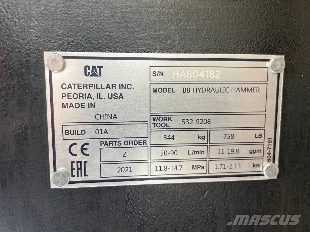 CAT B8 Hydraulikhammer CW10 / Hammer / 6 – 9 to / 2021 Hammer / Brecher