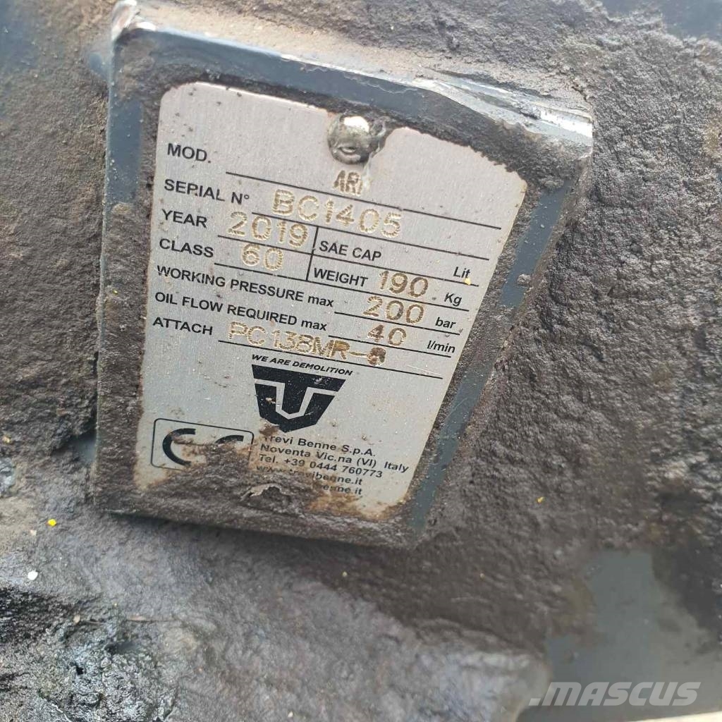 Trevibenne KOMATSU PC138 Υδραυλικά