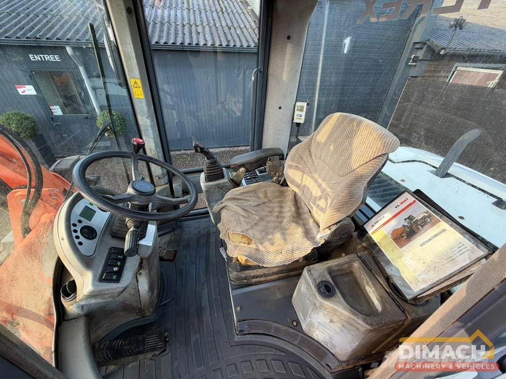 Terex TL160 Quick coupler + Bucket + Forks - Air conditi Wielladers