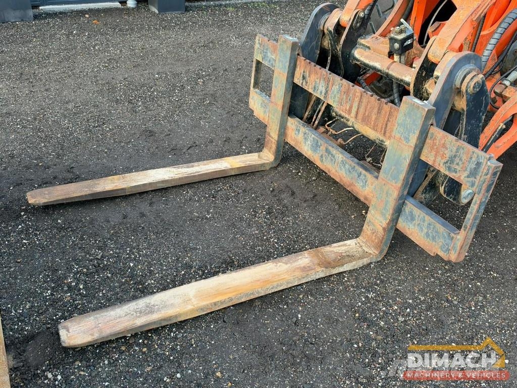 Terex TL160 Quick coupler + Bucket + Forks - Air conditi Wielladers
