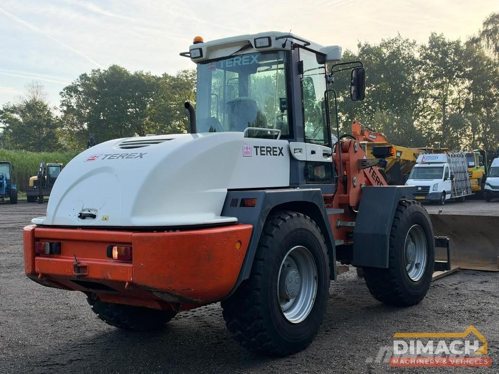 Terex TL160 Quick coupler + Bucket + Forks - Air conditi Wielladers